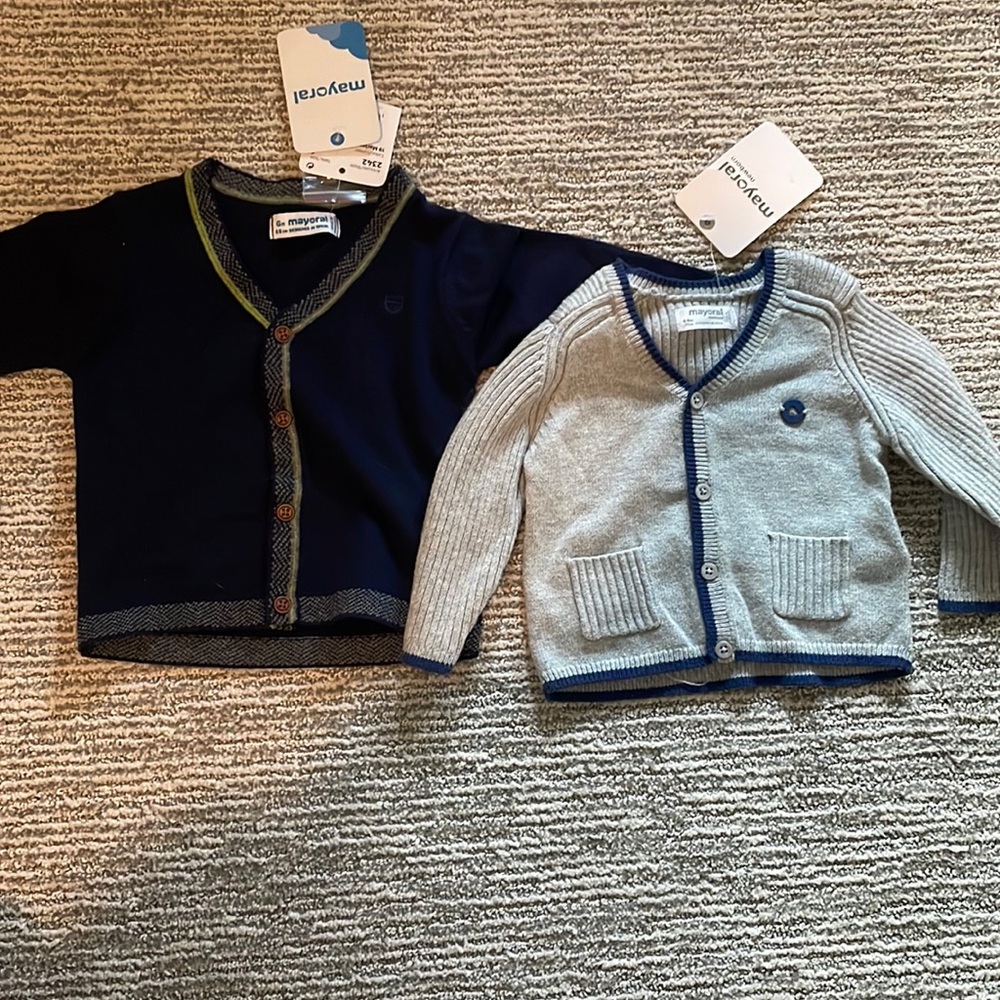 Mayoral baby boys cardigan sweaters